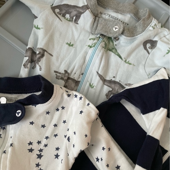 EUC Burt’s Bees Organic Cotton Pajamas - Picture 2 of 3
